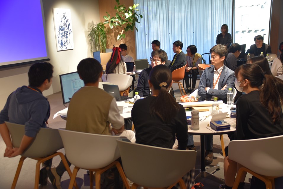 画像：振り返りの様子①