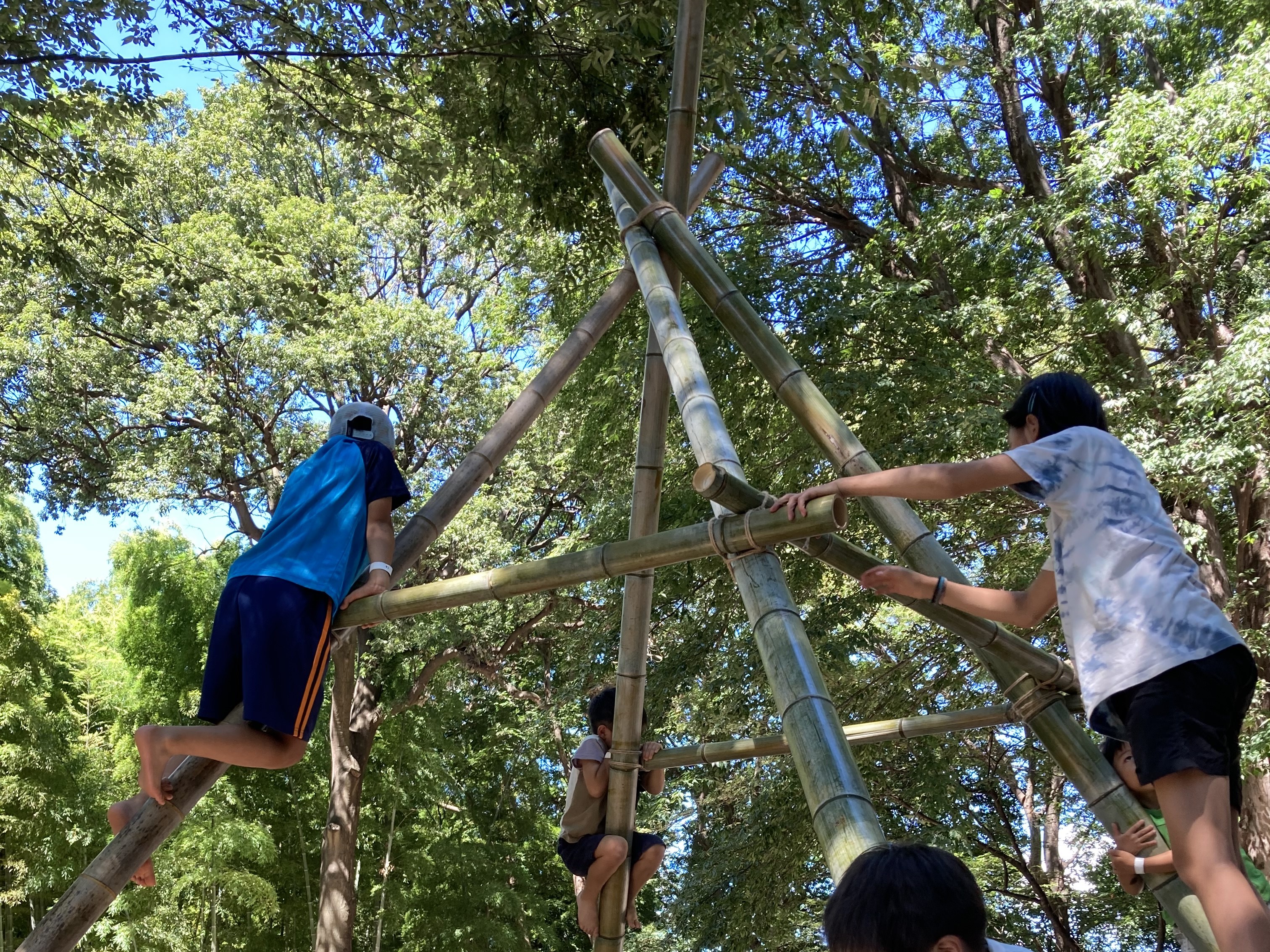 写真：めぐろプレーパークキャラバン隊!!