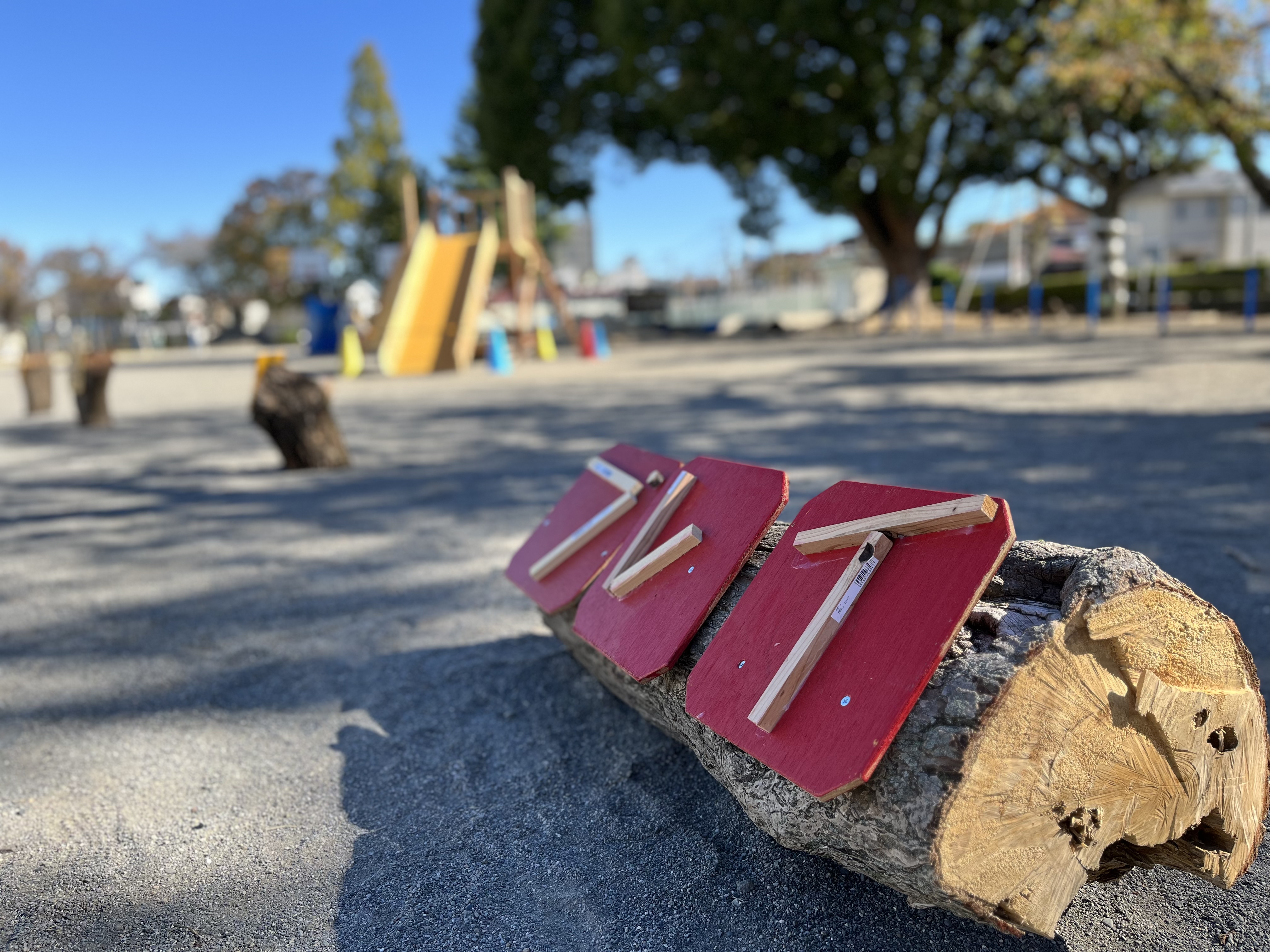 写真：学校にプレーパークをつくっちゃおう！