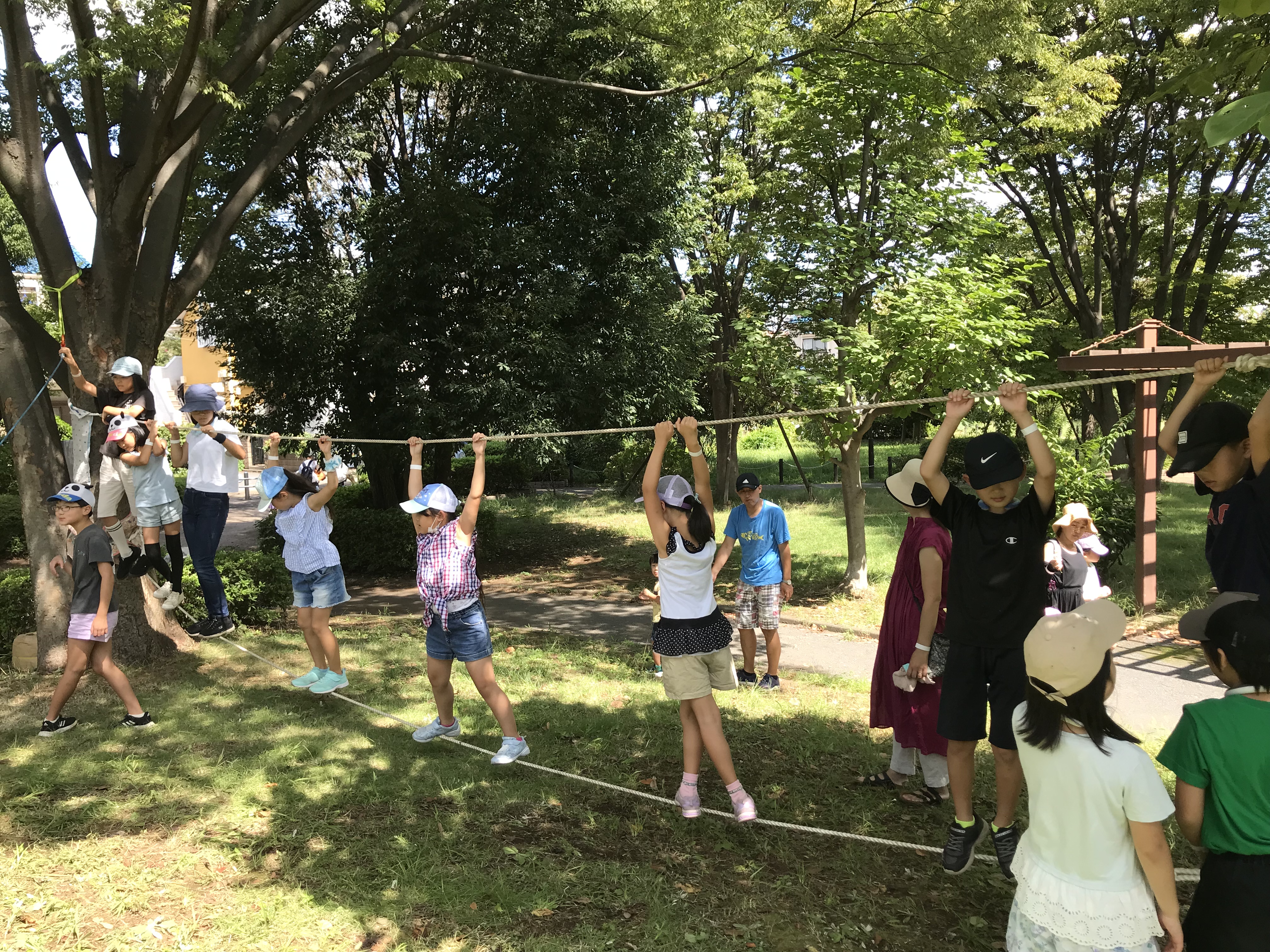 写真：しぜん 「遊び」の様子