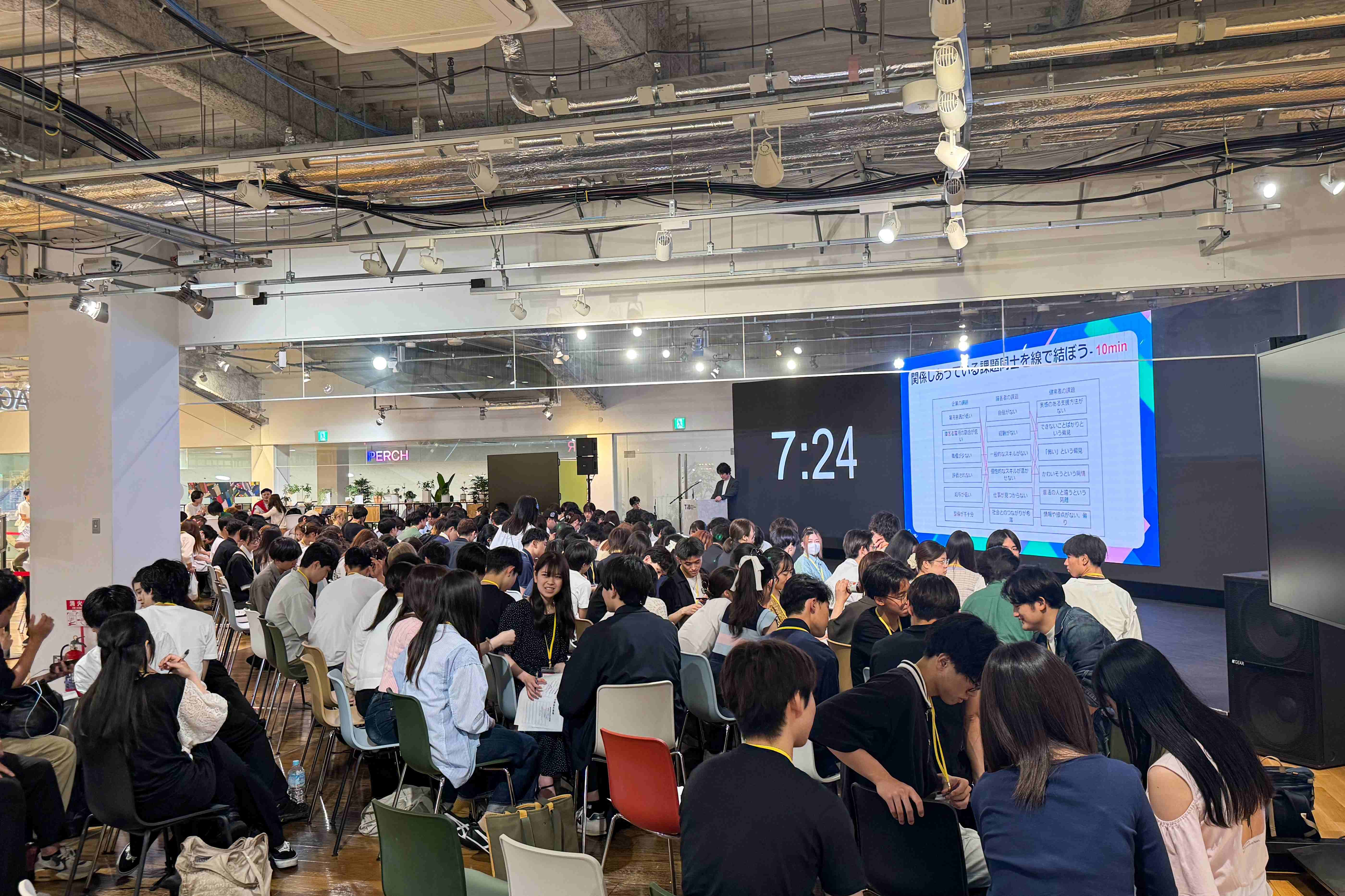 フィールドワークの様子①