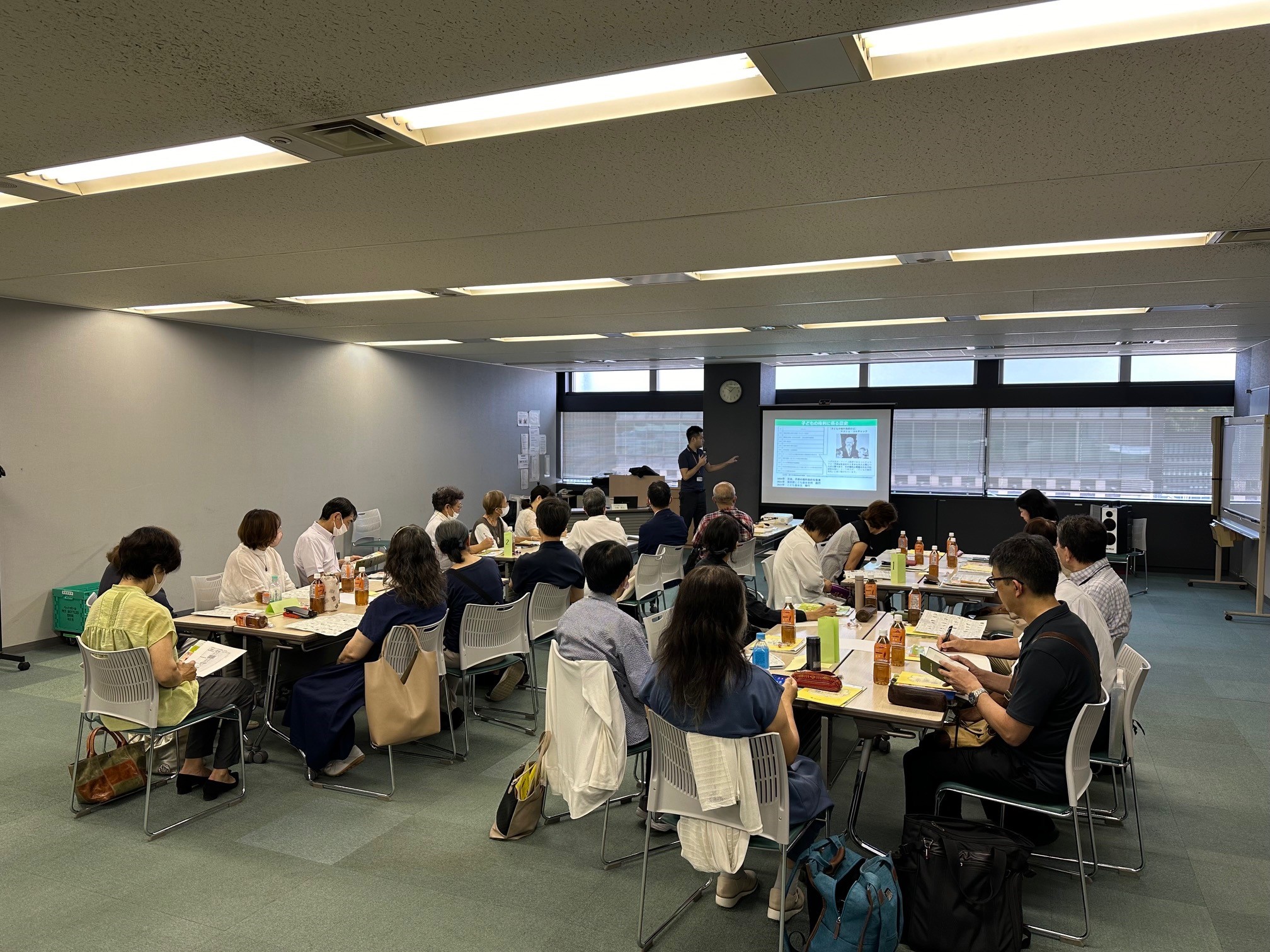 画像：出前講座の様子