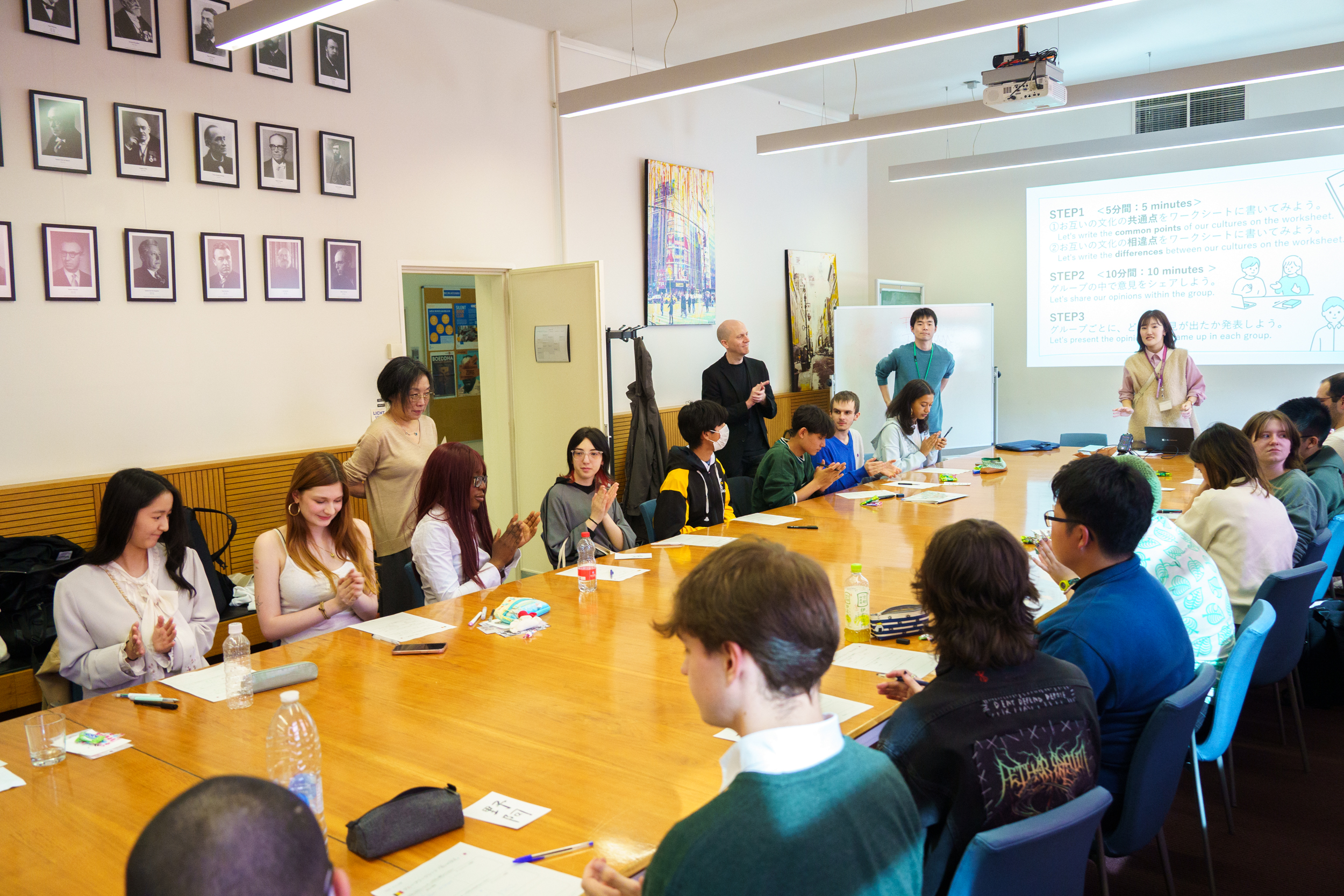 ゲント大学日本語学科交流