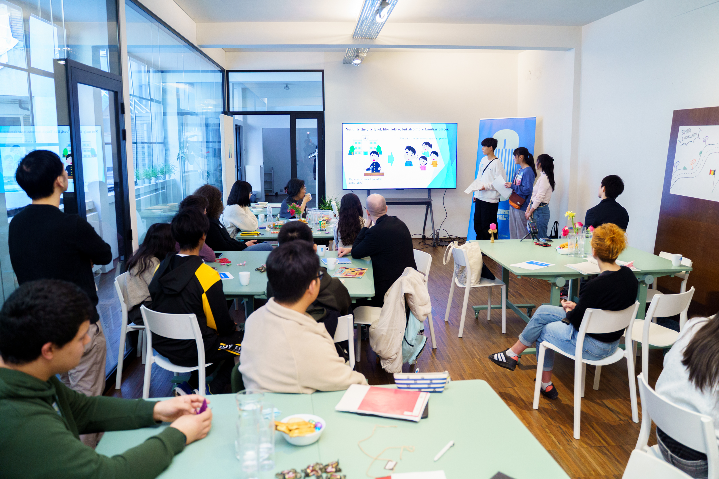 中等教育学校生徒会連合会交流②