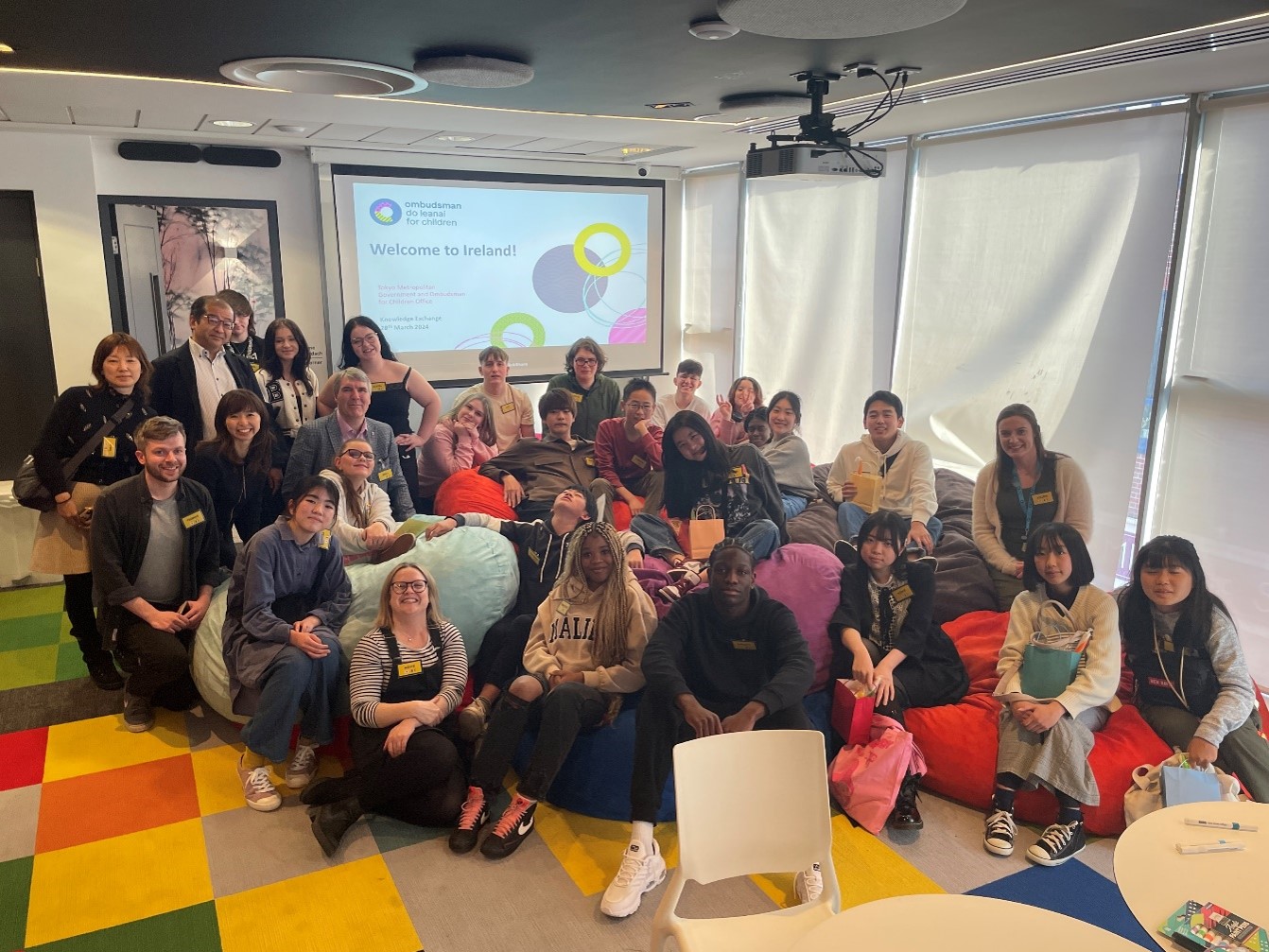 ユースアドバイザリーパネルの皆さんと交流​